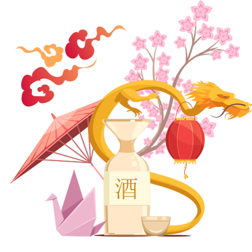 Produits culturels asiatique, Japon Corée Chine, furin, maneki neko, guirlande du nouvel an, zodiaque chinois, sake, Little Little épicerie Morlaix 29